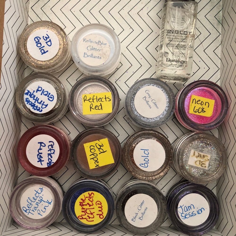 MAC and Inglot Sample Lot + Inglot Duraline